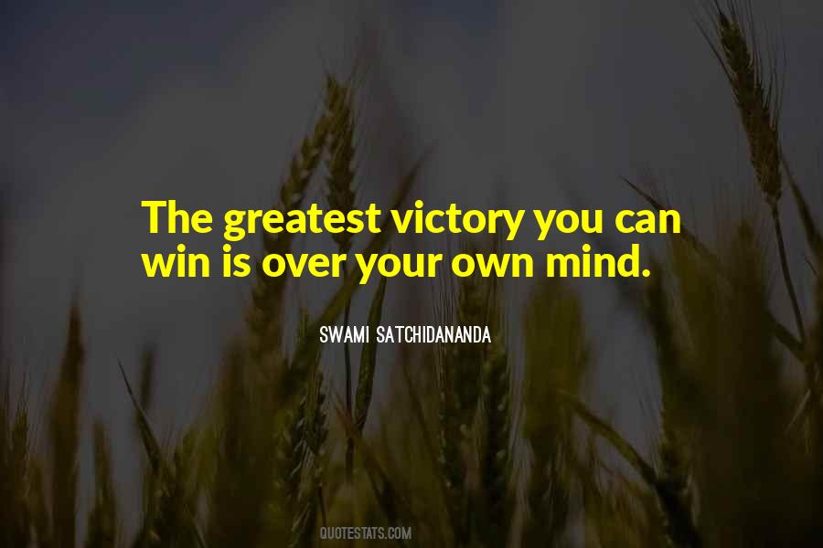 The Greatest Victory Quotes #460526