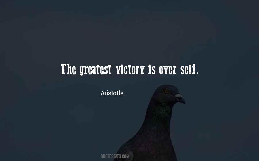 The Greatest Victory Quotes #573755