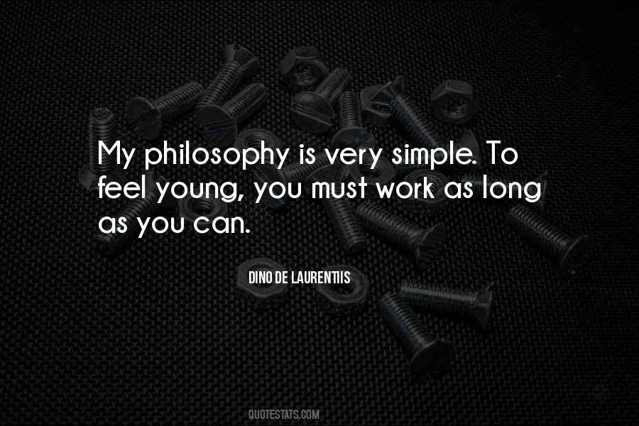 Simple Philosophy Quotes #292174