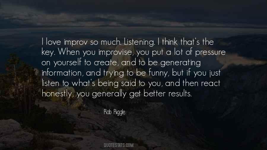 If I Said I Love Quotes #1312654
