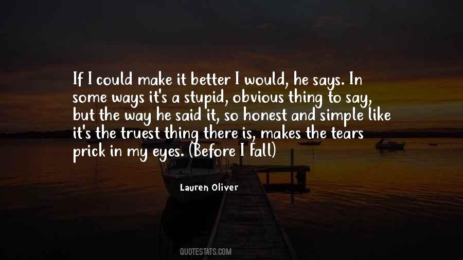If I Said I Love Quotes #1516088