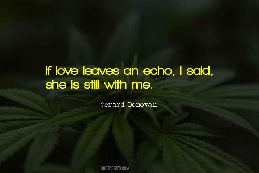 If I Said I Love Quotes #1763891