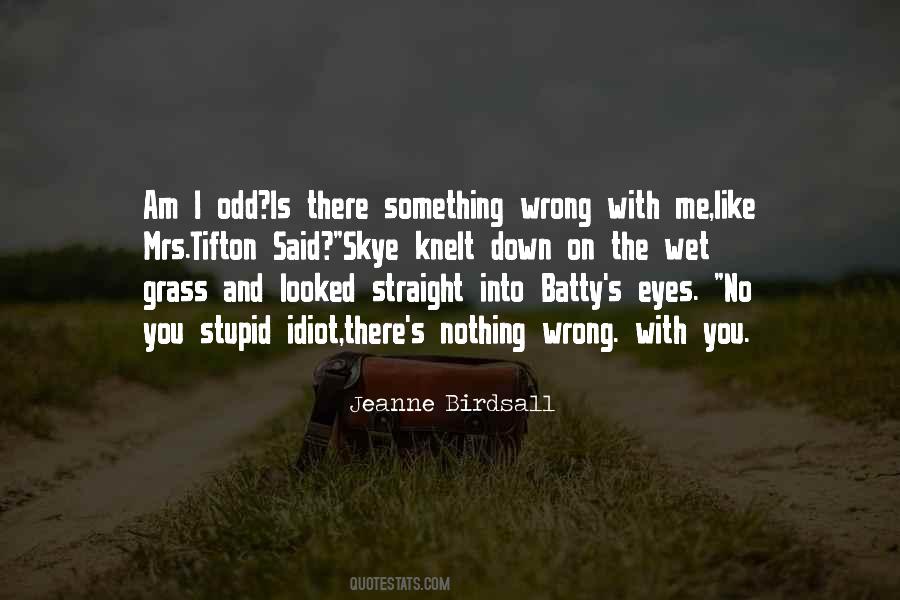 Nothing Is Wrong With You Quotes #1367925