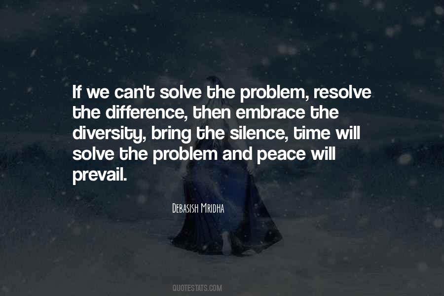 Time Will Solve The Problem Quotes #1690500