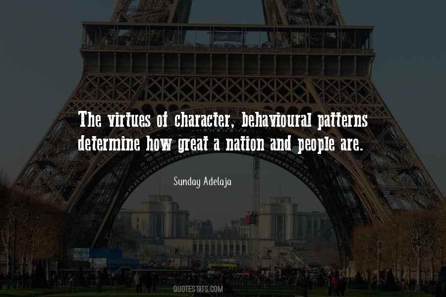 Behaviour Patterns Quotes #269258
