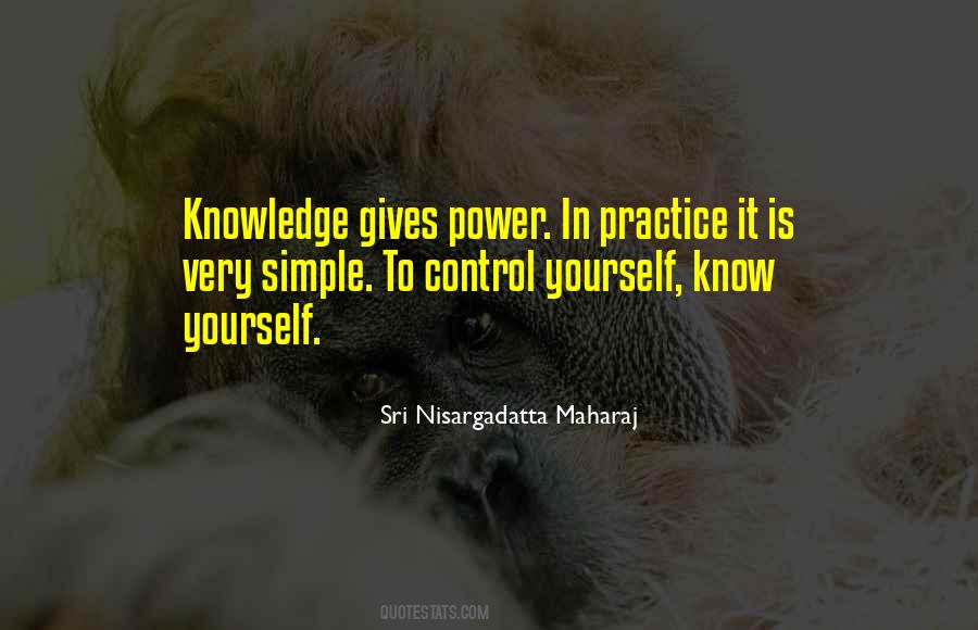 Simple Knowledge Quotes #1489310
