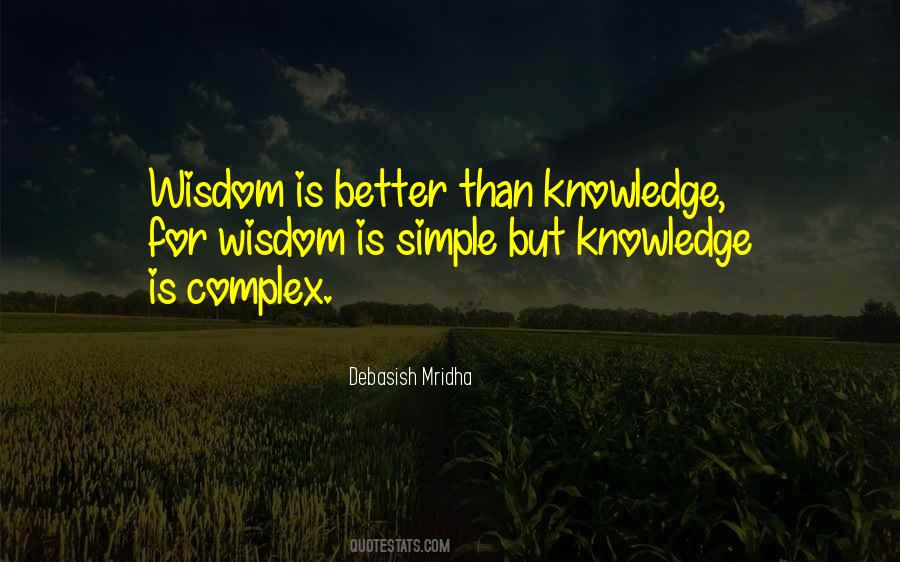 Simple Knowledge Quotes #415048