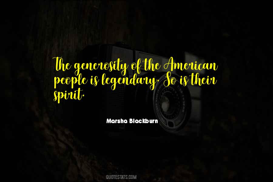 Quotes About Generosity Of Spirit #1295329