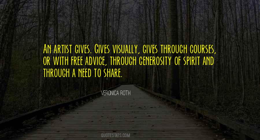 Quotes About Generosity Of Spirit #225901