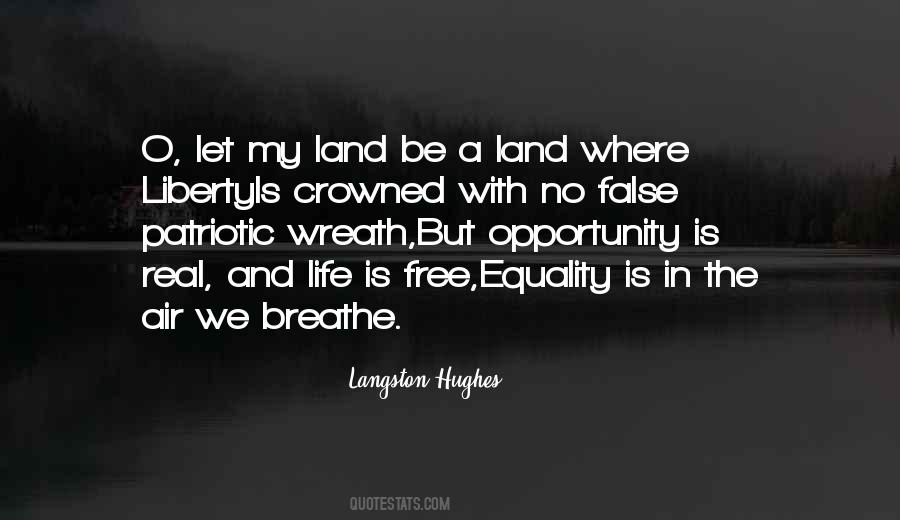 America Is A Land Of Opportunity Quotes #1620604
