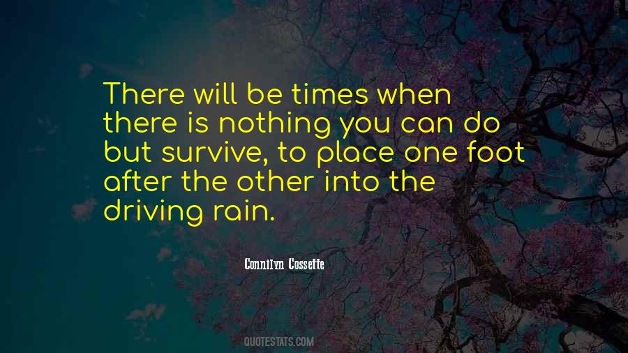 Rain Life Quotes #1137814