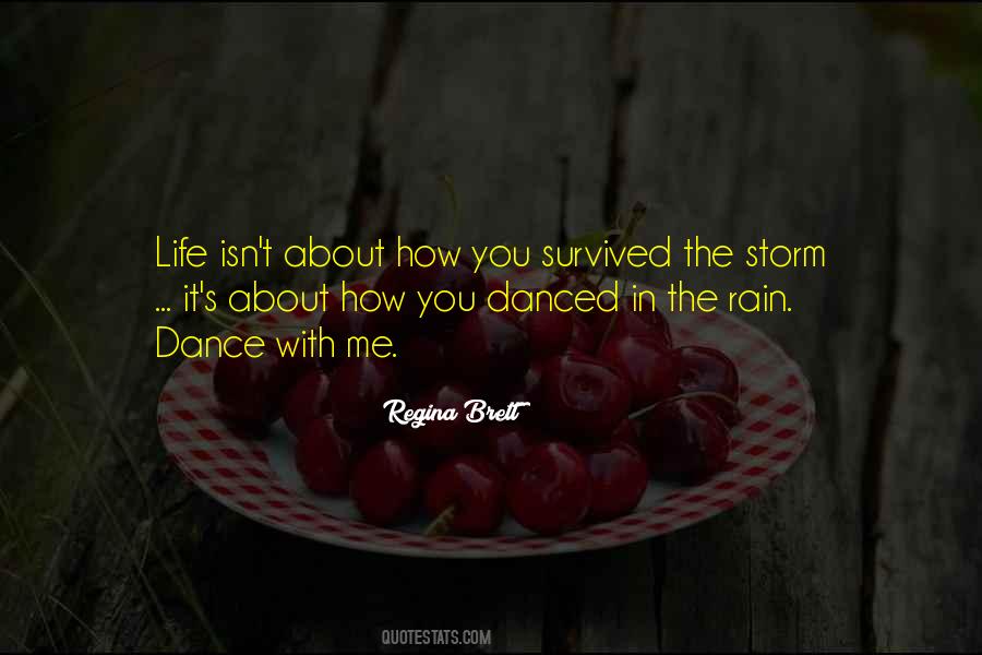 Rain Life Quotes #1666036