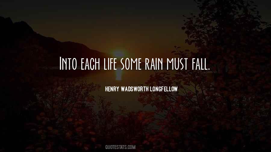 Rain Life Quotes #217207