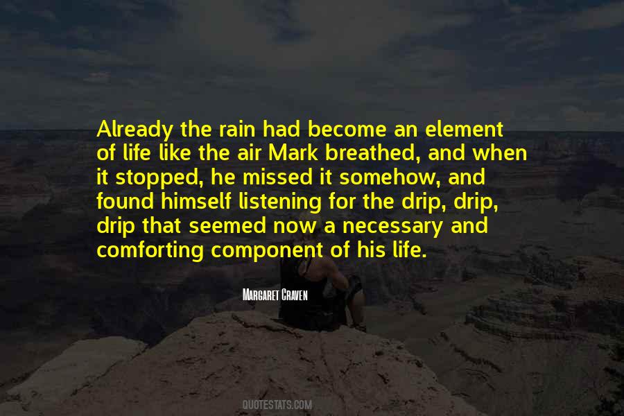 Rain Life Quotes #411384