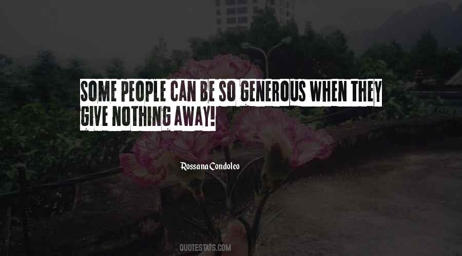 Quotes About Generosity Life #508261