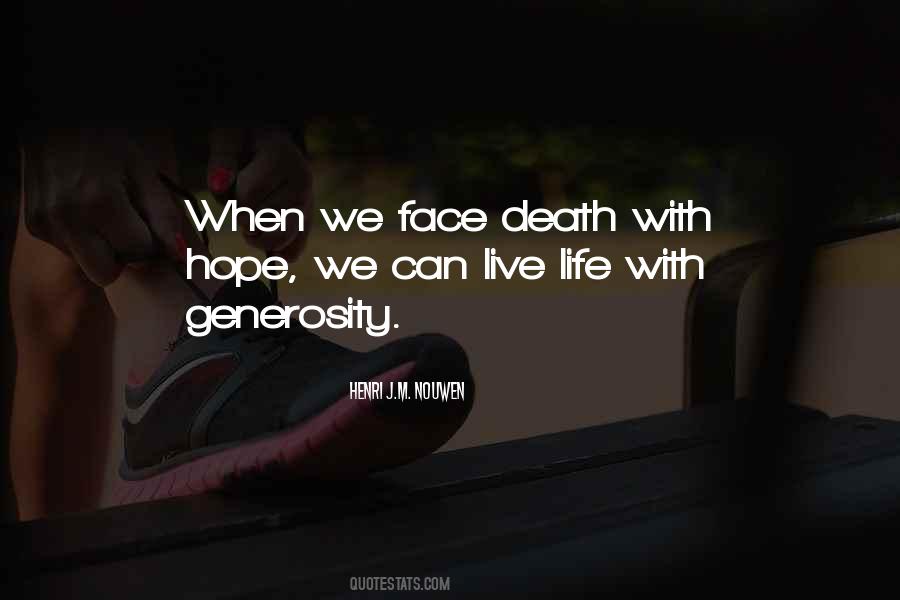 Quotes About Generosity Life #977597