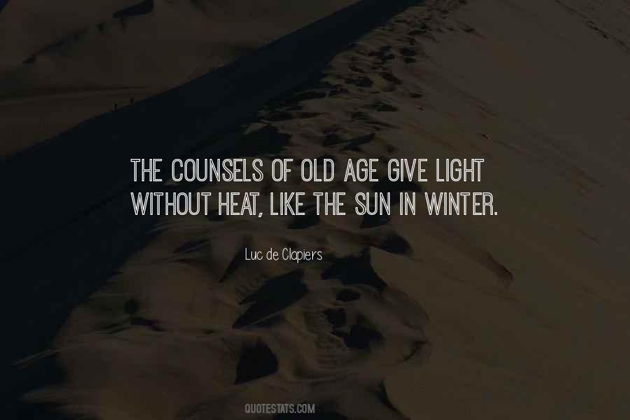 Old Winter Quotes #660116