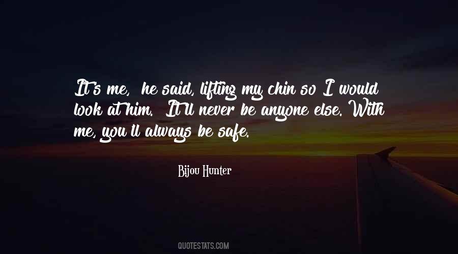 Safe With Him Quotes #1093189