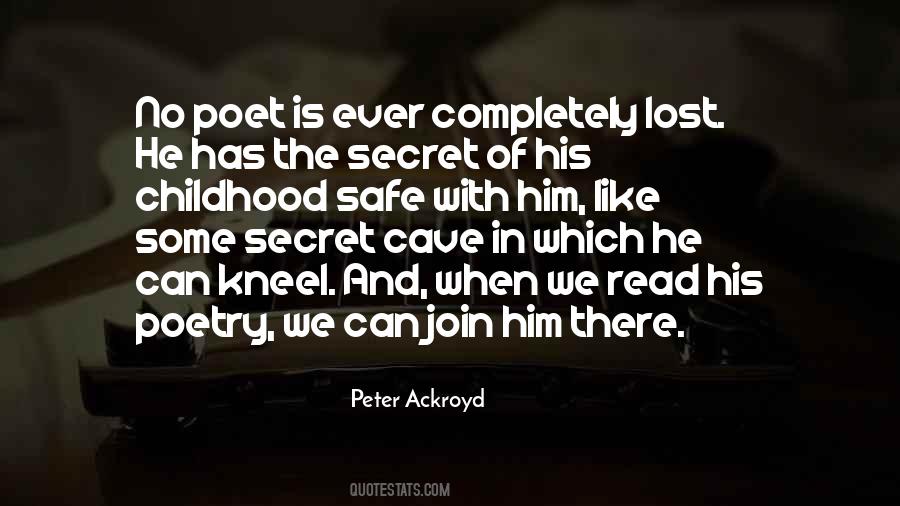 Safe With Him Quotes #1357329