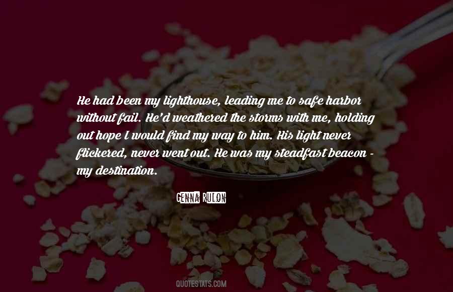 Safe With Him Quotes #1363555