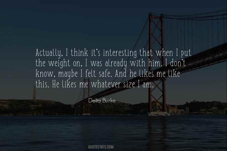 Safe With Him Quotes #1825167