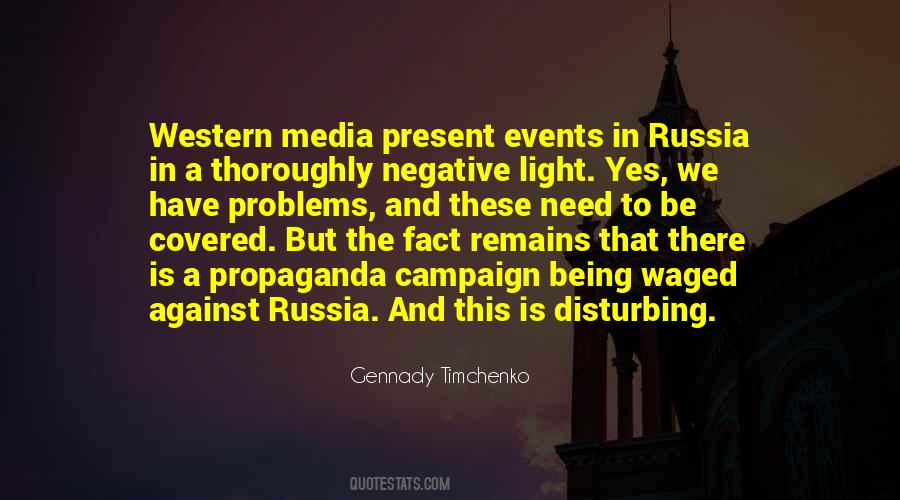 Negative Propaganda Quotes #909301