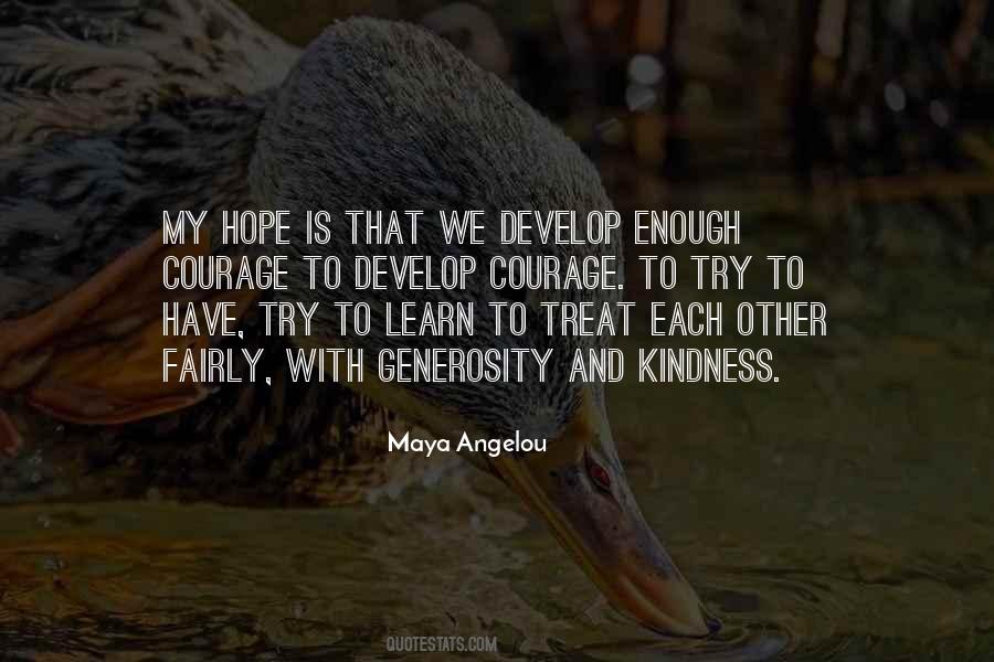 Quotes About Generosity And Kindness #570572
