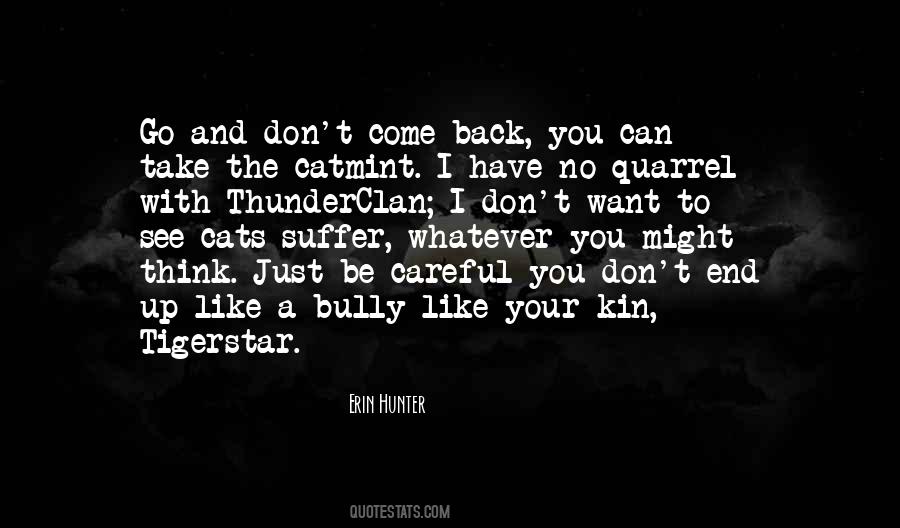 Go And Don't Come Back Quotes #53823