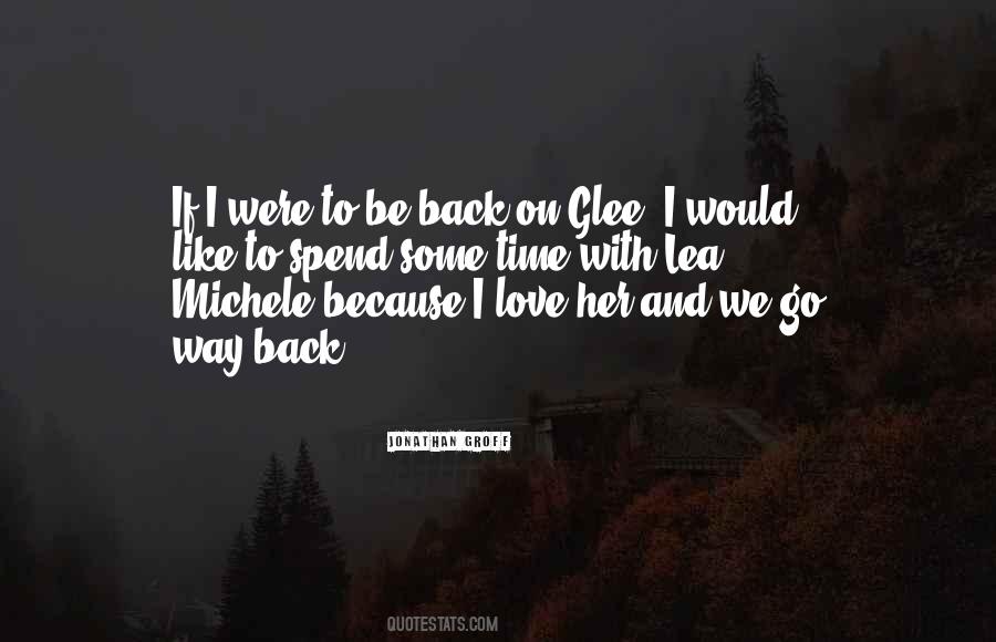 Go Back Time Quotes #156380