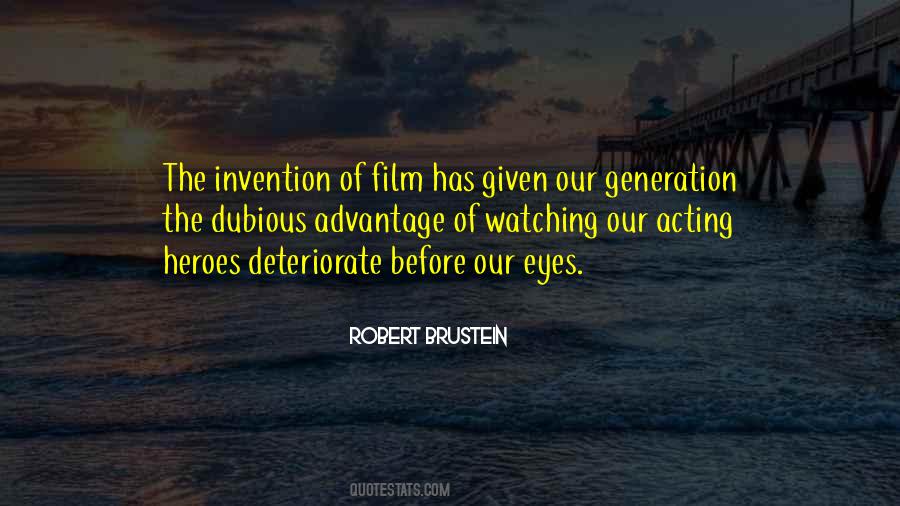 Watching Film Quotes #1161947