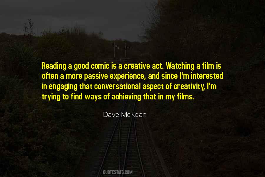 Watching Film Quotes #1190579