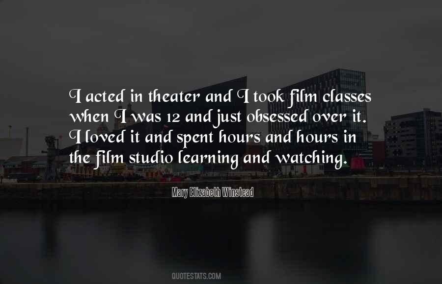 Watching Film Quotes #384104