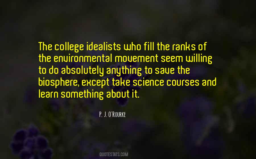 Quotes About The Environmental Movement #1438479