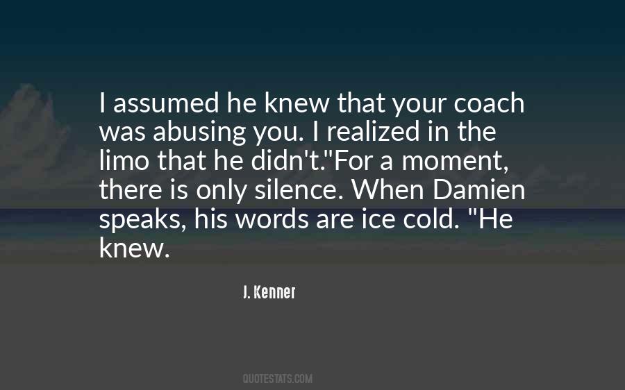 Silence Abuse Quotes #670730