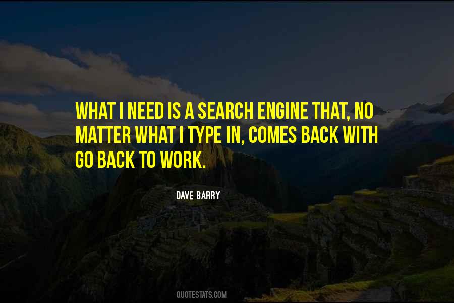 Go Back To Work Quotes #330189