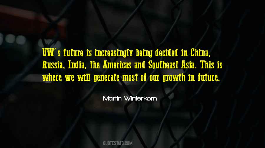 Future Of India Quotes #1384430
