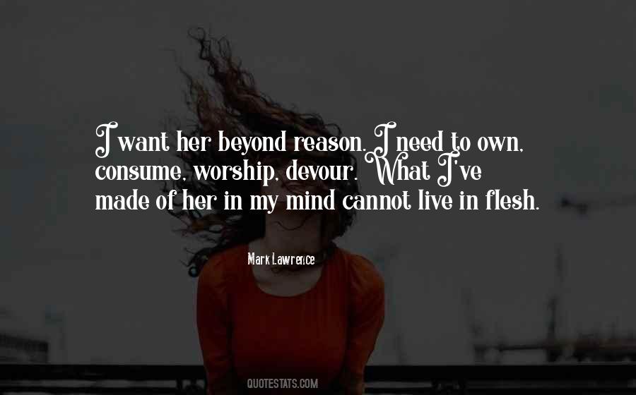 Go Beyond Reason To Love Quotes #1671332