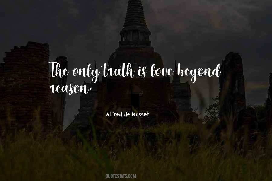 Go Beyond Reason To Love Quotes #576210