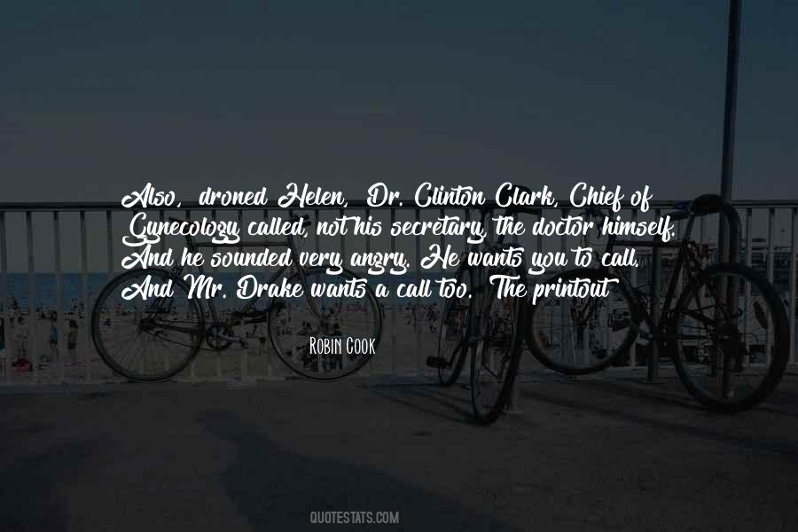Mr Clark Quotes #1763979