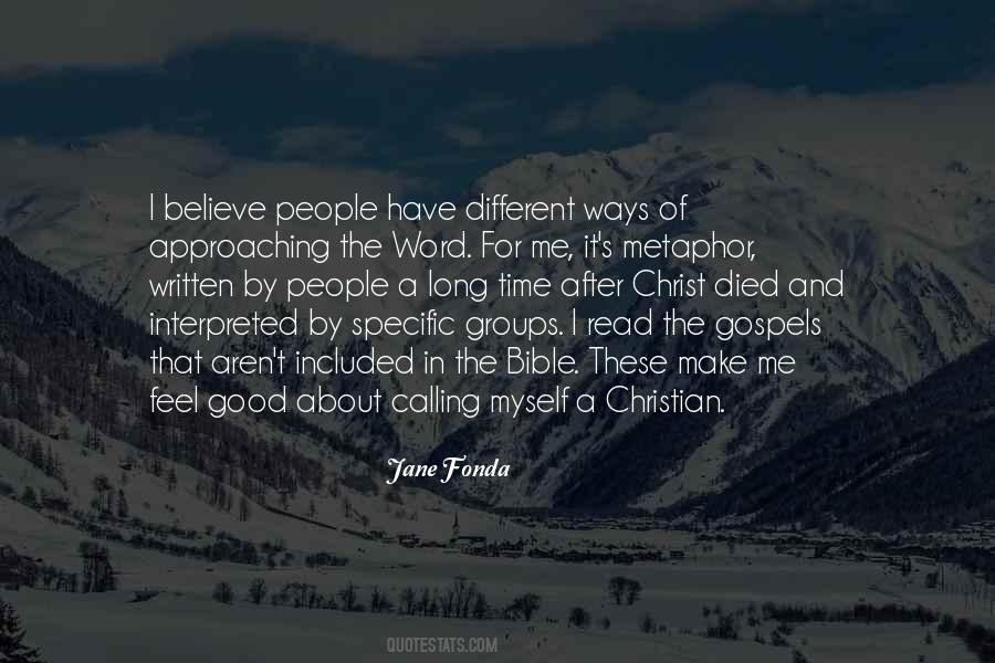 I Believe In Christ Quotes #1463053