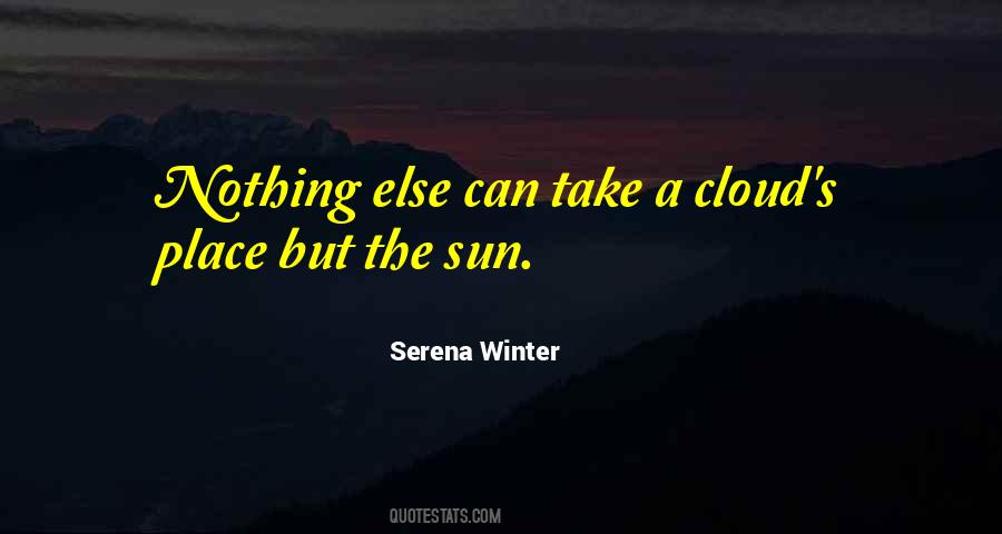Winter And Sun Quotes #1289826
