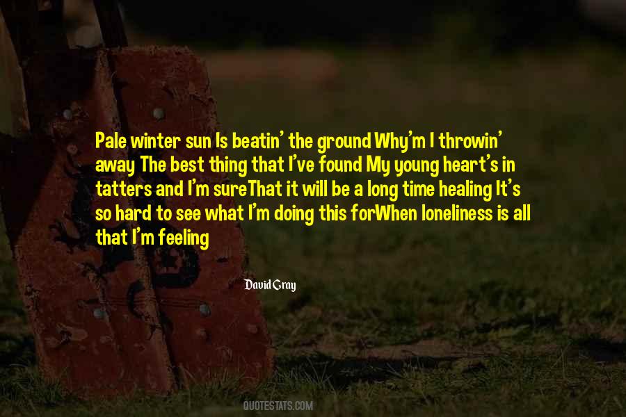 Winter And Sun Quotes #1372450