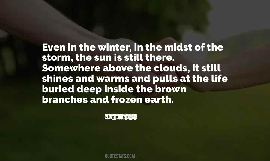 Winter And Sun Quotes #878043