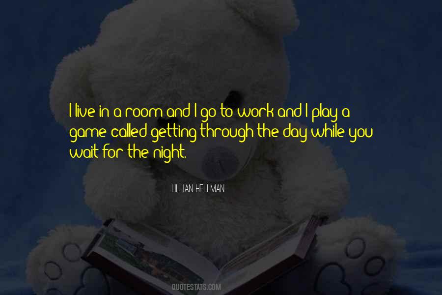 While I Wait Quotes #354551