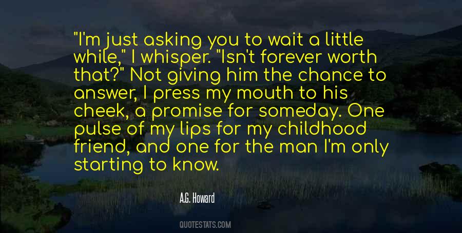 While I Wait Quotes #916595