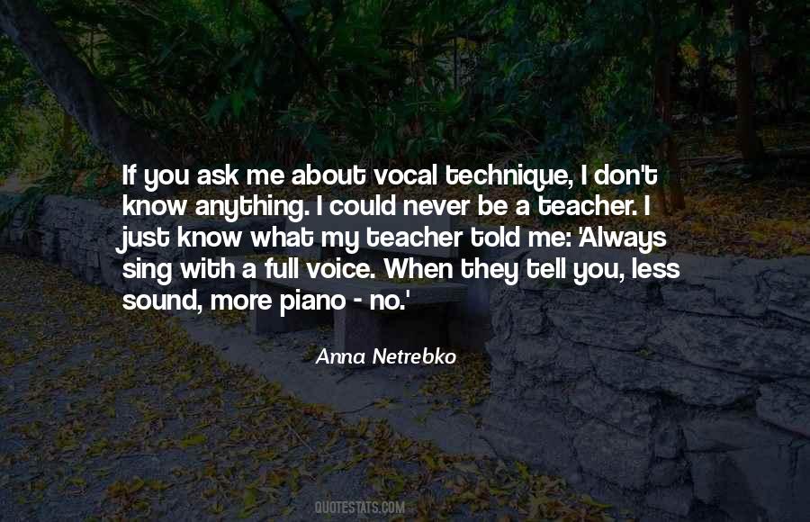 The Piano Teacher Quotes #38336