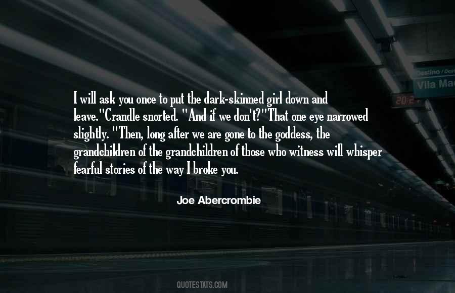 Dark Girl Quotes #1471691