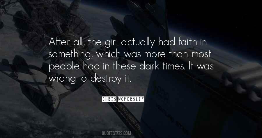 Dark Girl Quotes #277115