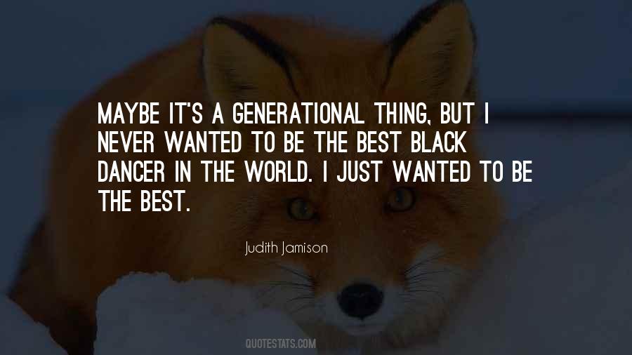 Quotes About Generational #1215548