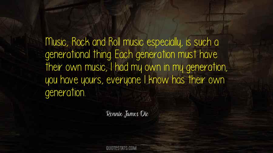 Quotes About Generational #989835